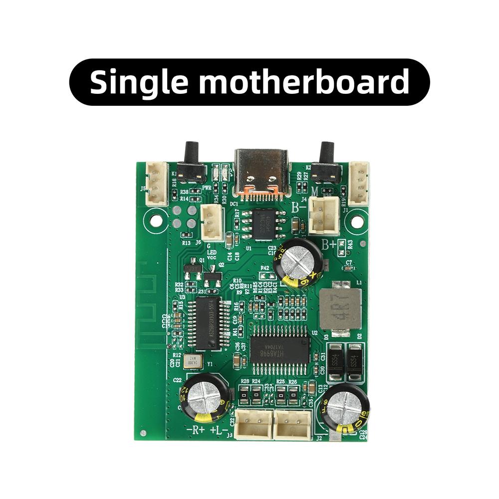 DC5V/3.7V TWS Stereo Bluetooth Amplifier Board Battery Powered 2*10W Dual Channel Stereo Audio Power Amplifier Board