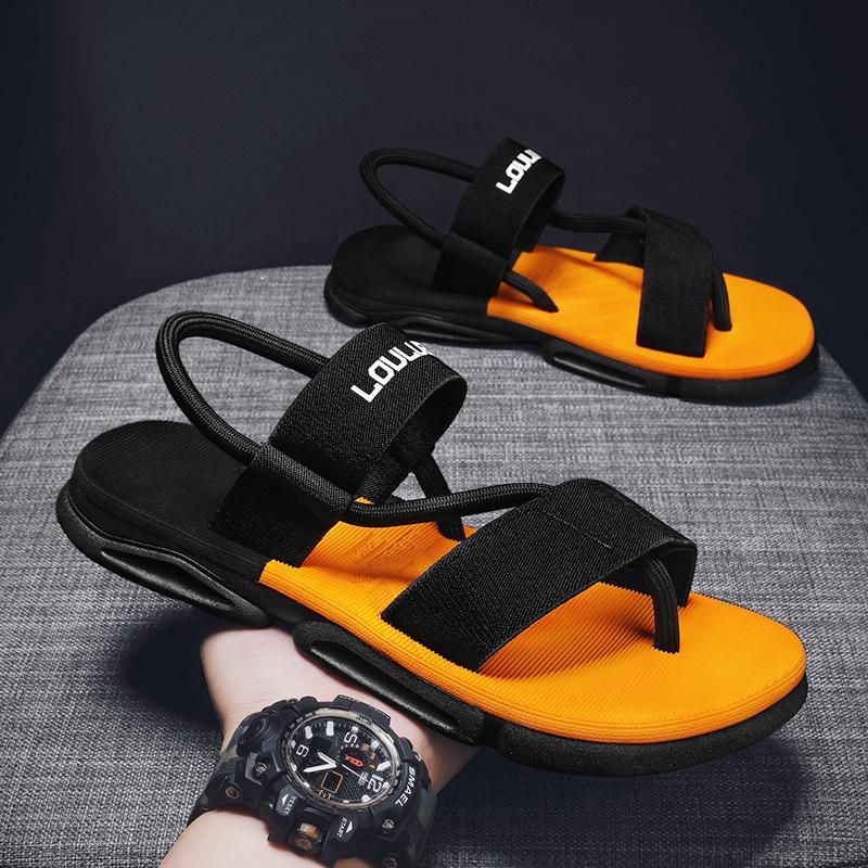 Sandals for Men In Summer Wear Anti-slip Wear-resistant Deodorant Driving Beach Slipper Flip-flops Soft Soles On Sand Sandals