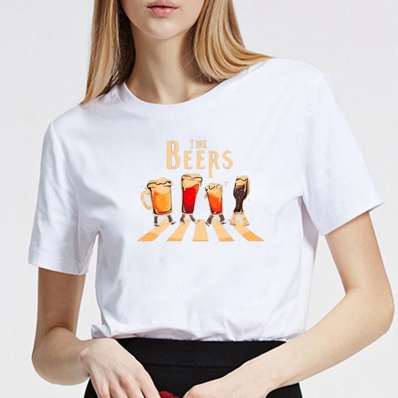 The Beers Graphic Printed Funny Tee Casual T Shirt Clothing Comfortable Plus Size Tshirts Camisetas Camisa Loose Novelty Cool