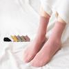 Autumn and Winter Cotton Socks Women Double Needle Ladies Mid-calf Cotton Socks Anti-odour Female Socks Solid Colour Warmth Thickening Winter Socks