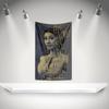 C-Cardis B Flag Rock Music Band Banner HD Printing Tapestry Exhibition, Music Band Fans, Garage Decor