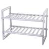 Under Sink Organizer Shelf Retractable Double Layer Multifunction Under Sink Cabinet Storage Shelf