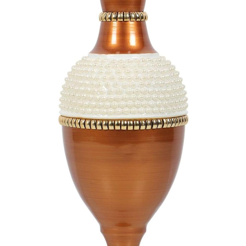 Большая напольная ваза для цветов для угла гостиной - 24 дюйма в длину