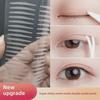 "Net Texture Transparent Double Eyelid Stickers for Beginners - Matte, Natural & Invisible"