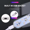 LED Car Decorative Light Touch Light Wireless Car Ceiling Lamp Reading Lamps Mini USB Charging Interior Light Car Light