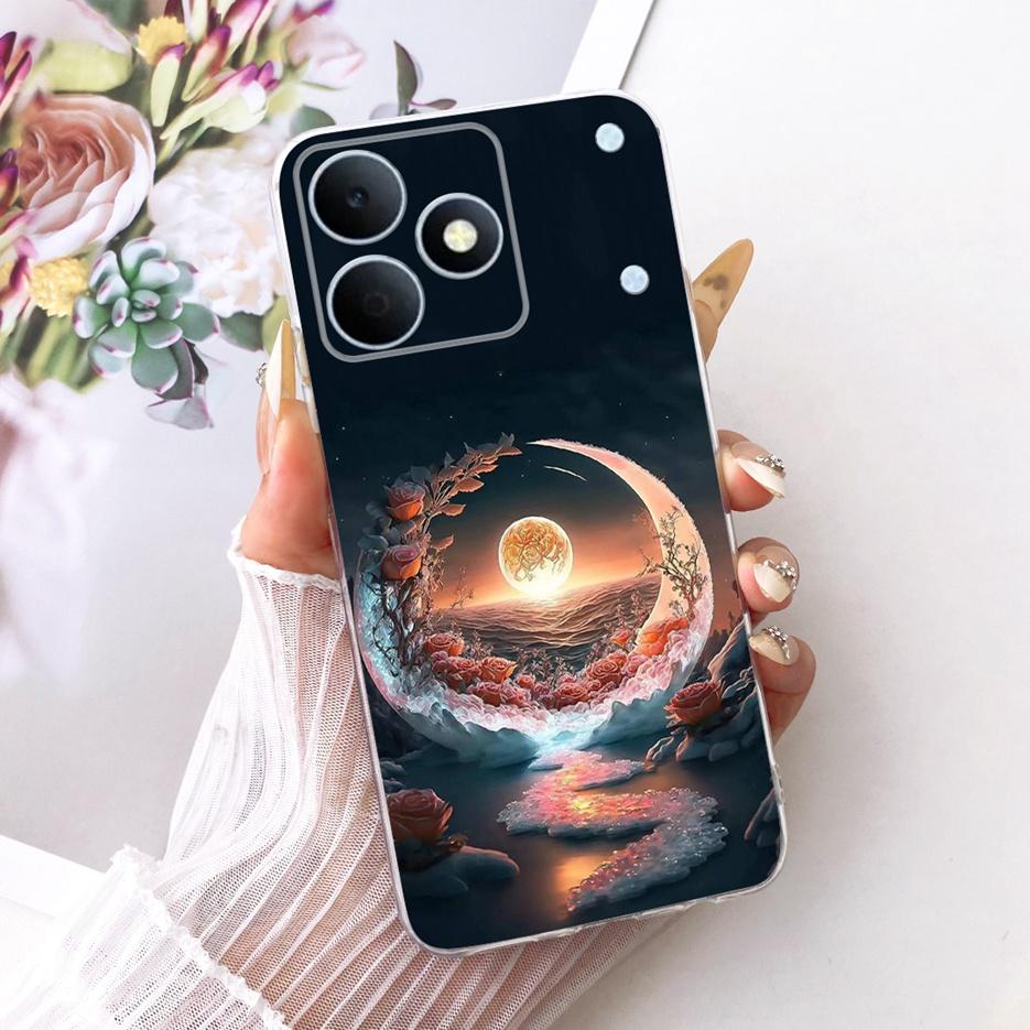 Чехол для Realme Note 80 RMX5388 Крутой Модный Расписной Чехол Мягкий Силиконовый Чехол для Телефона Для Realme Note 80 Note80 4G Задняя Крышка Сумки