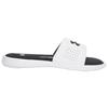 Under Armour Ignite 5 Slide White Black Men Sneakers 1287318-100