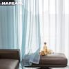 1 шт. NAPEARL Простой Элегантный Тюлевый Прозрачный Шторный Однотонный Экран для Окна для Гостиной Спальни Домашнего Декора