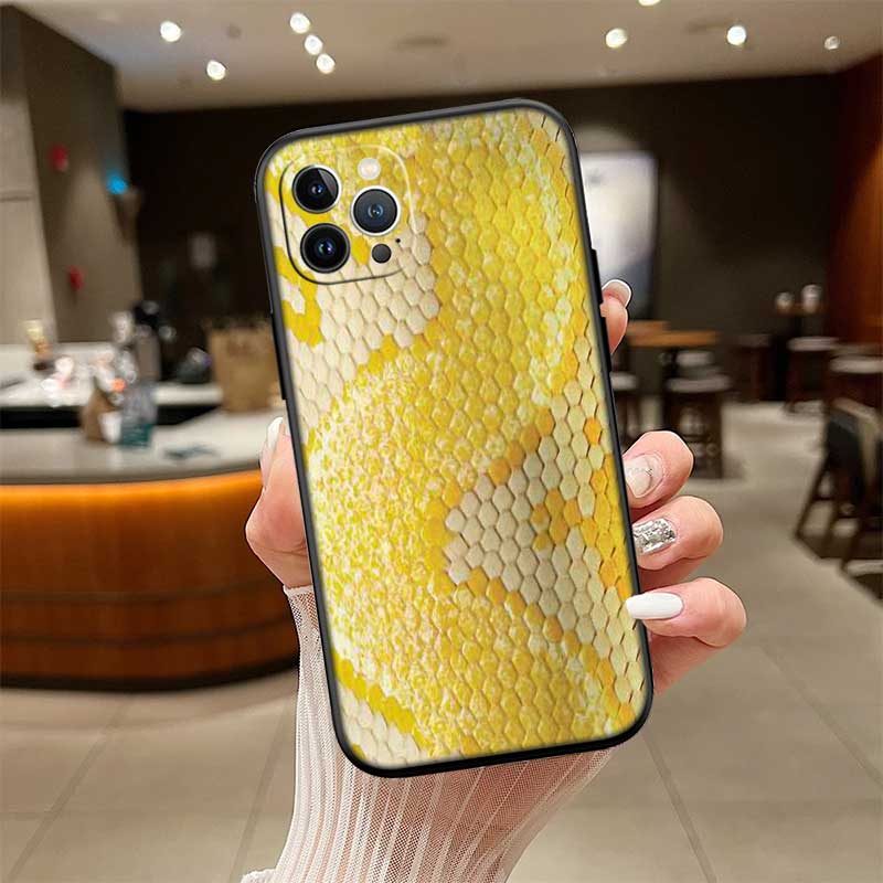 UP46 Snake Skin DIY Drawing New High-End Shell Phone Case for Xiaomi Poco F8 M4 M5 M6 M7 X3 X6 X7 Pro GT NFC Ultra