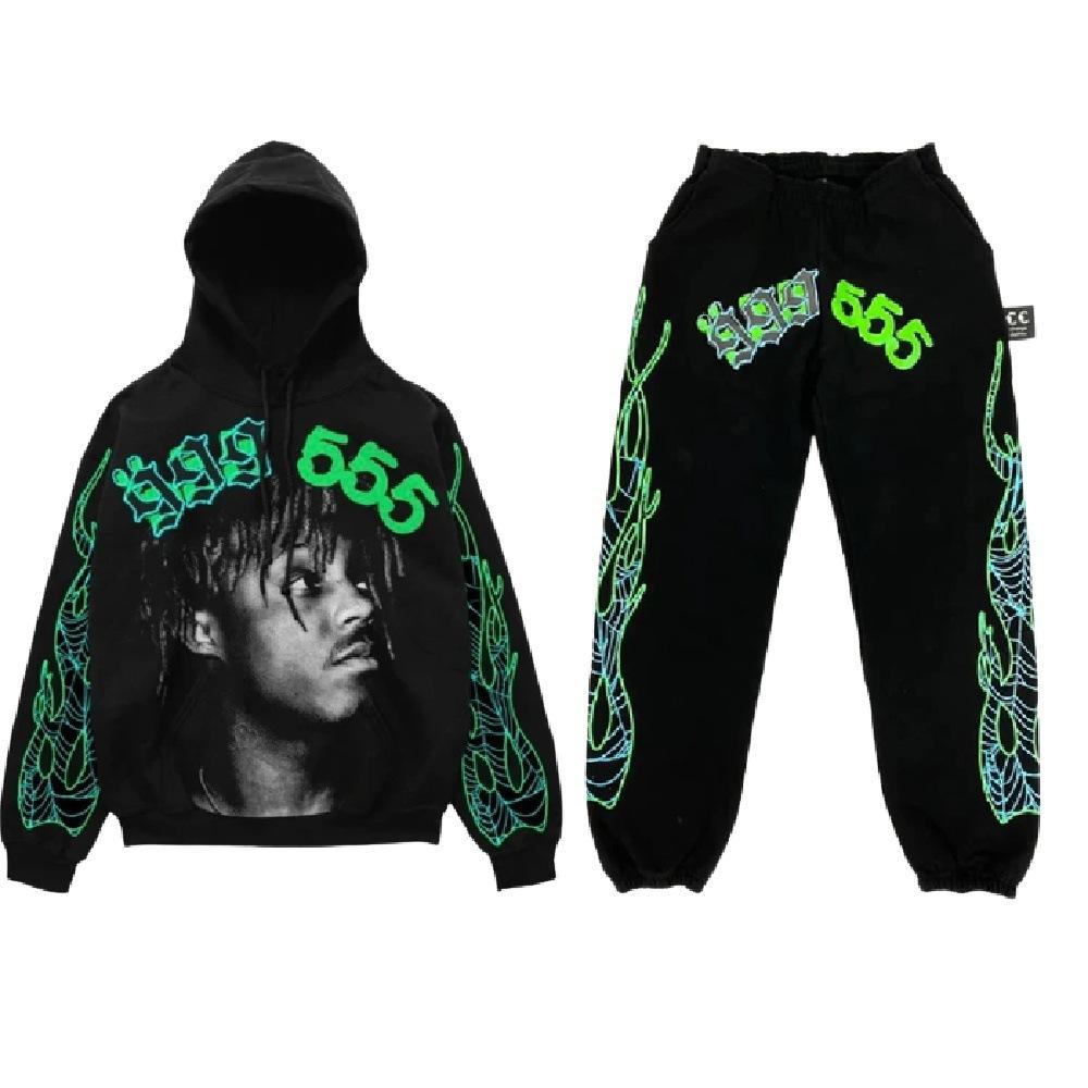 999 Club Black Spider Global Sportswear Spider World Sweatshirt Sweatpants Sp5der Cover