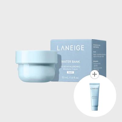 Новый увлажняющий крем для лица Water Bank Blue с гиалуроновой кислотой, рефил 50 мл