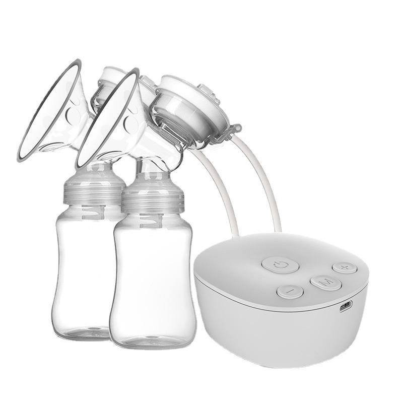 Double Sided Breast Pump Milking Machine Silent Mode Breast Pump Inserted Double Sided Breast Pump To Prevent Breast Swellin