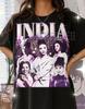 ФУТБОЛКА INDIA AMARTEIFIO, Винтажная футболка со звездой актрисы, восходящей звездой, исполнителем, Ретро 90-х, Свитер India Amarteifio