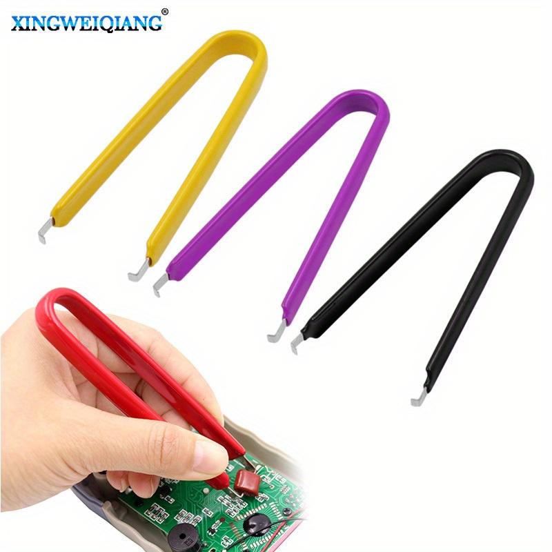 Извлекатель микросхем U-образный пинцет для ремонта мобильных телефонов Извлечение электронных компонентов микросхем Съемник