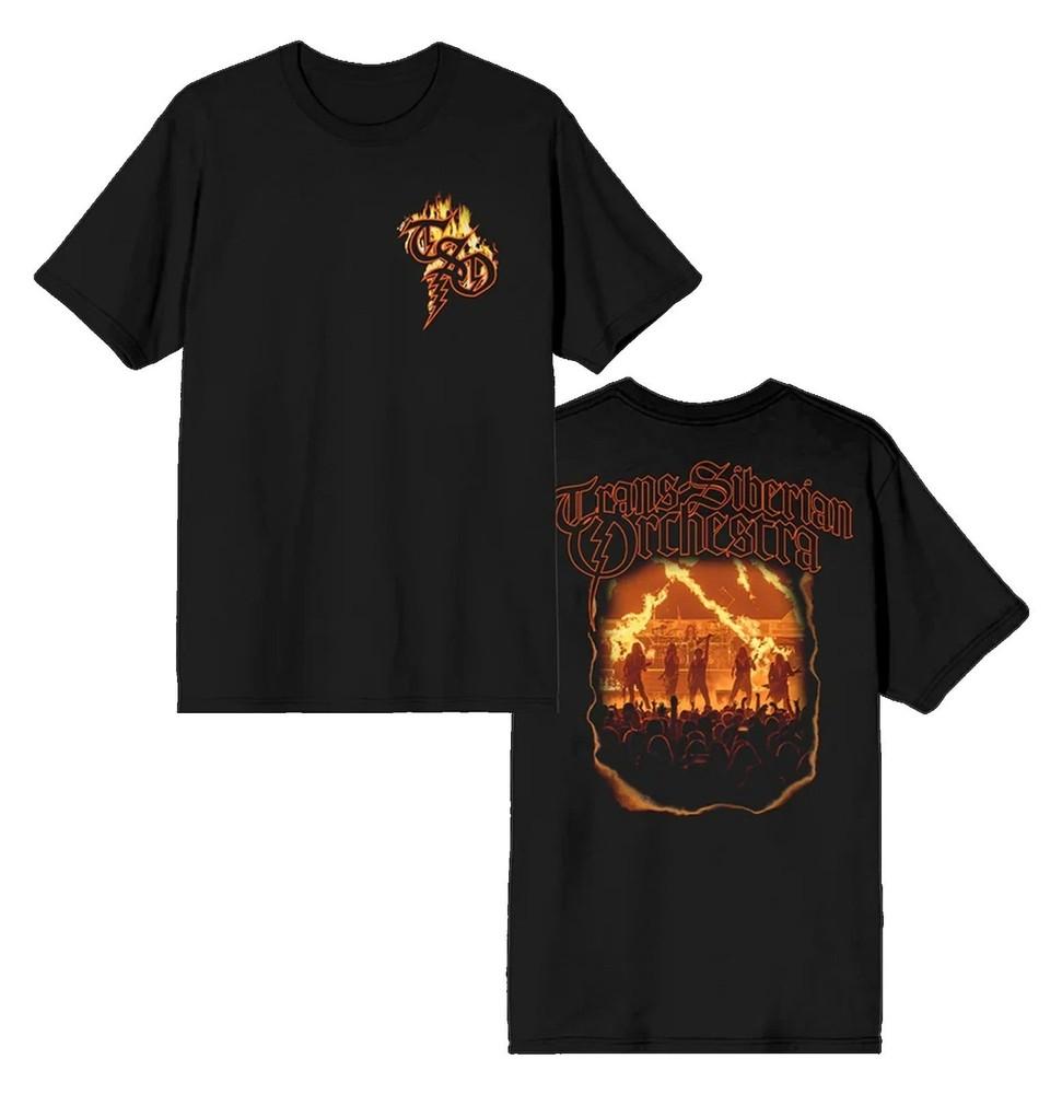 Christmas Gift Trans Siberian Orchestra Unisex Black Shirt S-3XL Q4234 Unisex T-Shirt