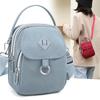 Fashion 3 Layers Girls Mini Bag High Quality Fabric Women Small Shoulder Bag Pretty Style Girls Phone Bag Casual Mini Handbag