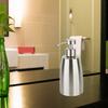 350/400ML Stainless Steel Refillable Soap Dispenser Portable Leak Proof Reusable Multifunctional Lotion Shampoo Mouthwash Cosmetic Refillable Bottle