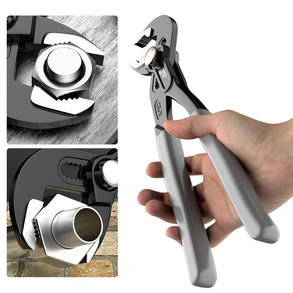 Регулируемые плоскогубцы для водяных насосов, прочные плоскогубцы для водопроводных труб, универсальный гаечный ключ для сантехника