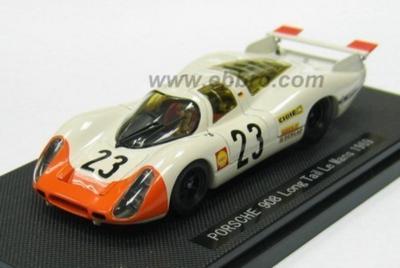 Ebro Porsche 908 Long Tail Le Mans 1969 Готовый продукт 1/43 #23 Белый/Оранжевый