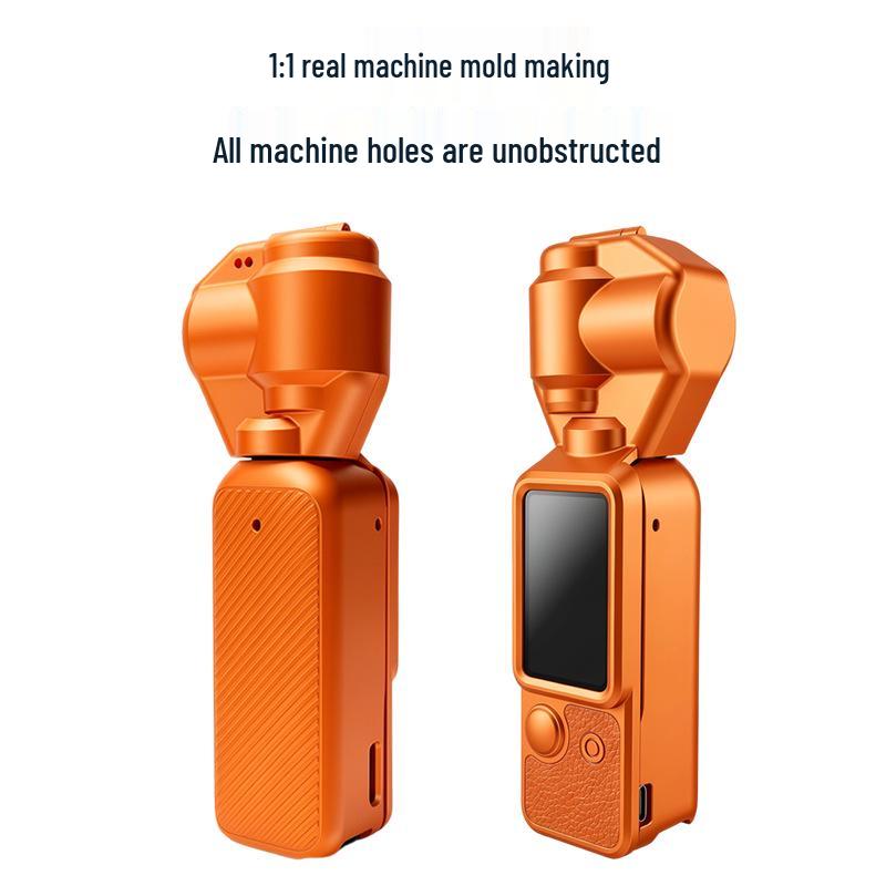 Магнитный флип-кейс для DJI Pocket 4/3: Защитный кожух для стабилизатора спортивной камеры с полным покрытием