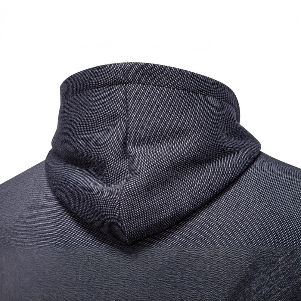 Callaway 2025 Autumn and Winter Embroidery New Men's Hooded Sweatshirt with Plush Insulation, High-quality Color Blocked Men's Top