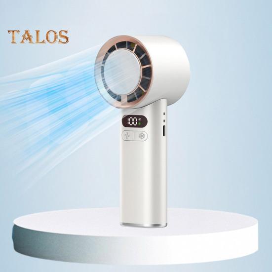 Ручной турбовентилятор 100 скоростей ветра, регулируемый сильный поток воздуха, низкий уровень шума, перезаряжаемый портативный мини-вентилятор охлаждения