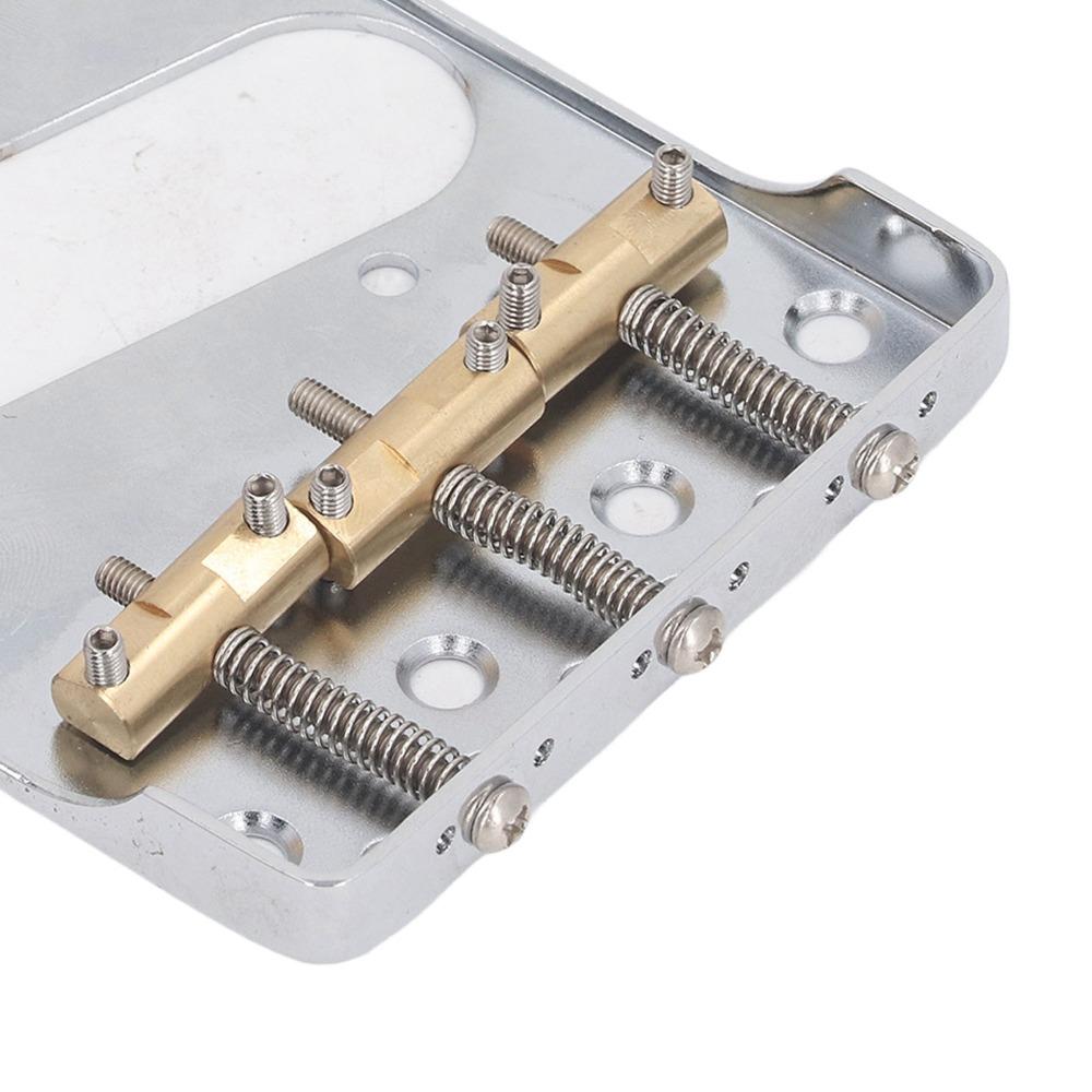 Metal Guitar Bridge Tailpiece Cut-Down Sides Vintage Guitar Bridge For Electric Guitar