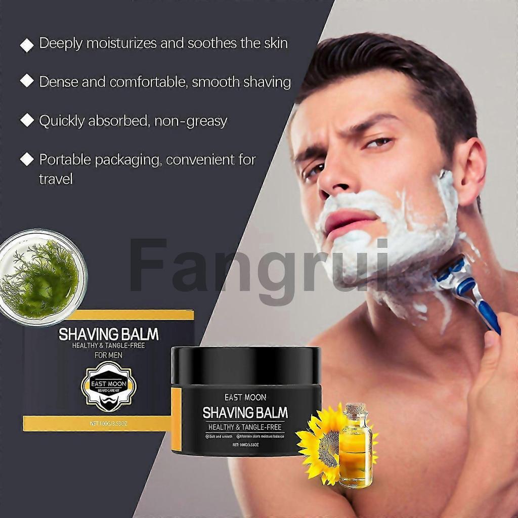 For East Moon Shaving Cream Smooth Moisturizing Portable Skincare