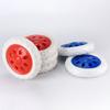 2Pcs Flexible Shopping Cart Wheels 6.3Inch Travelling Trolley Caster Portable Wheelchair Caster