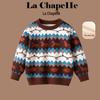 Детский флисовый пуловер La Chapelle с мультяшным принтом