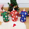 1PC Holiday Gifts Winter Christmas For Small Medium Dogs Dog Clothes Cute Sweatshirt Pullover