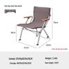 Iron Curtain Cloud Folding Camping Beach Chair