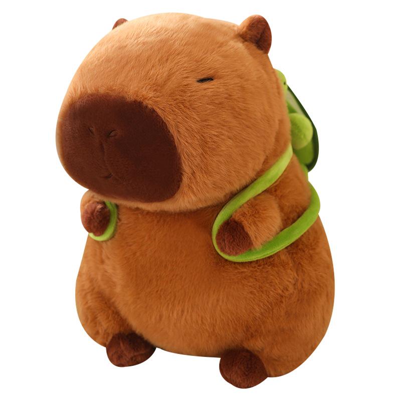 Плюшевая игрушка Капибара с насморком - Мягкая игрушка Кукла Подвеска Подарок на день рождения