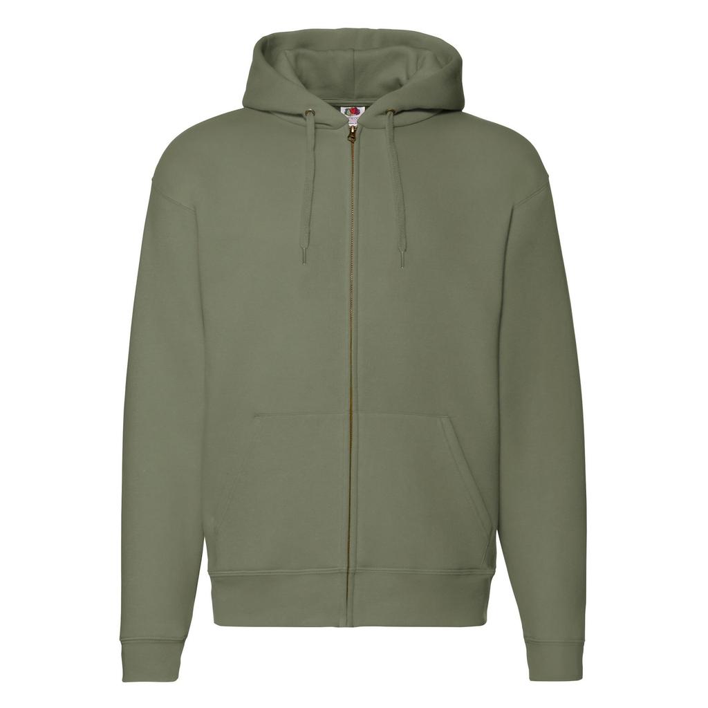 Fruit of the Loom Mens Premium Full Zip Hoodie