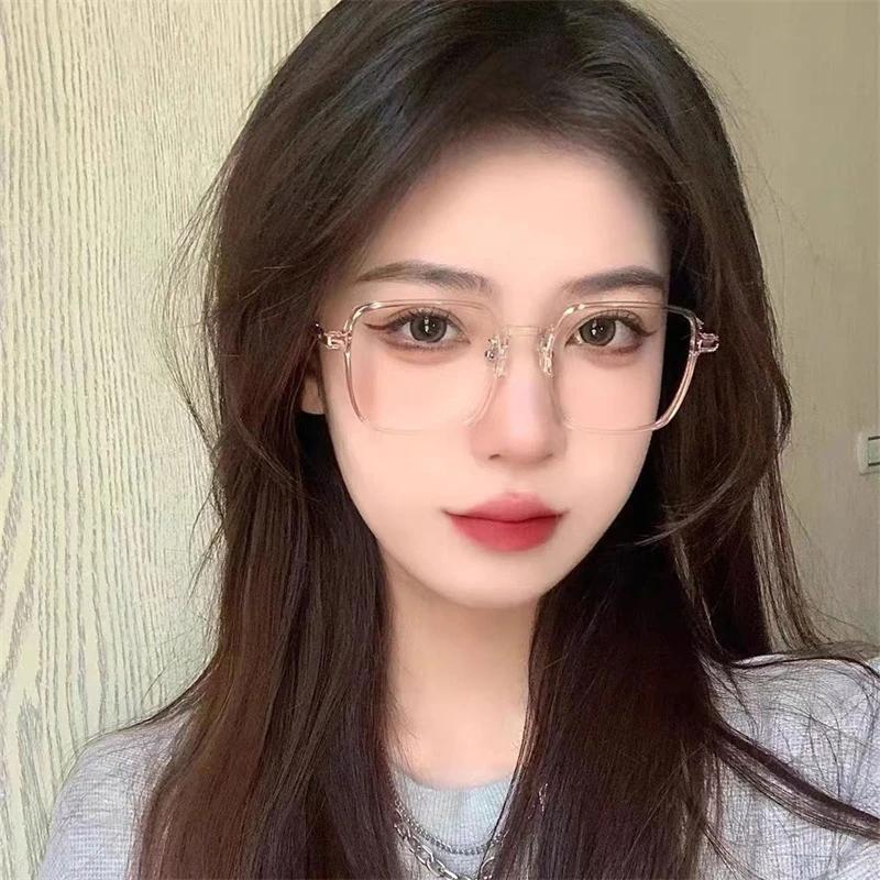 New Fashion Reading Glasses for Women Men Square Transparent Eyeglasses Retro Optical Presbyopic Eyeglasses Diopter +1.0 To+4.0