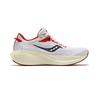 SAUCONY Triumph 21 Легкие Удобные Сетчатые Амортизирующие Низкие Кроссовки для Бега Женские кроссовки Белый Красный S10881-136