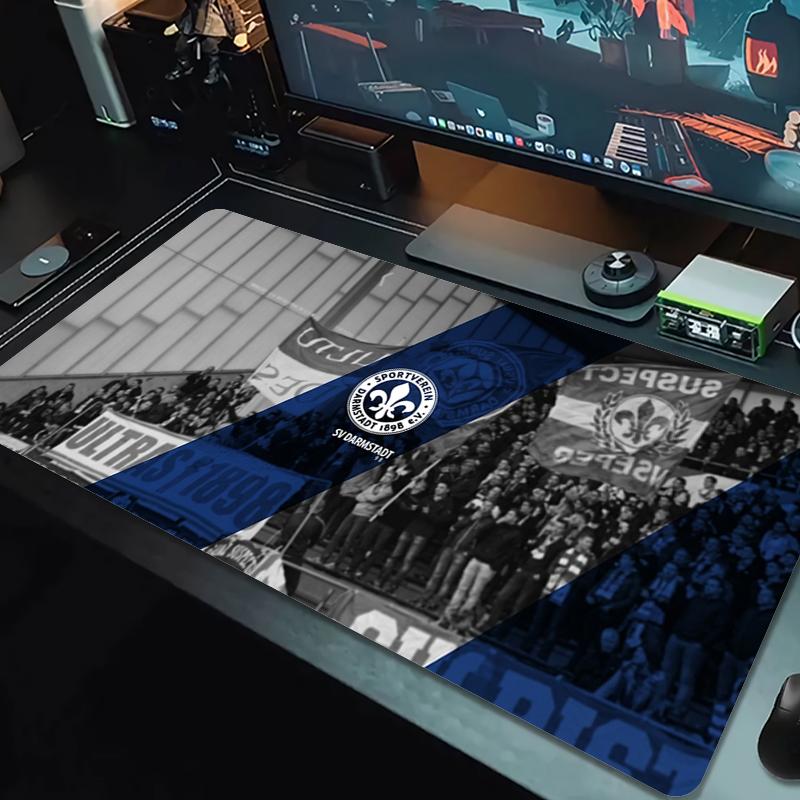 SV Darmstadt 98 Коврик для мыши Большой Игровой Стол Подушка Нескользящий Ноутбук Планшетт Большой Коврик для Мыши XXL Коврик Мини ПК Игровой Коврик С Замком edge_xia
