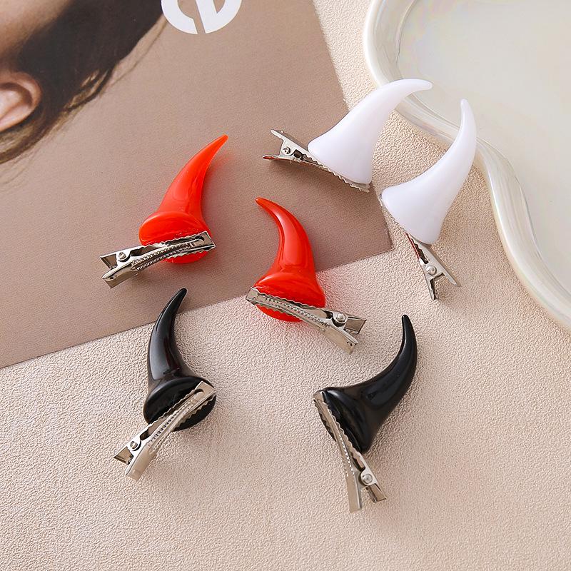 Luxury Devil Horn Hair Clip: Trendy & Cute Autumn/Winter Accessory for Women