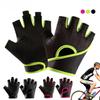 1 пара перчаток для велосипедистов, перчатки для велоспорта, перчатки для велоспорта, перчатки с половиной пальцев для мужчин и женщин, легкие перчатки для горного велосипеда