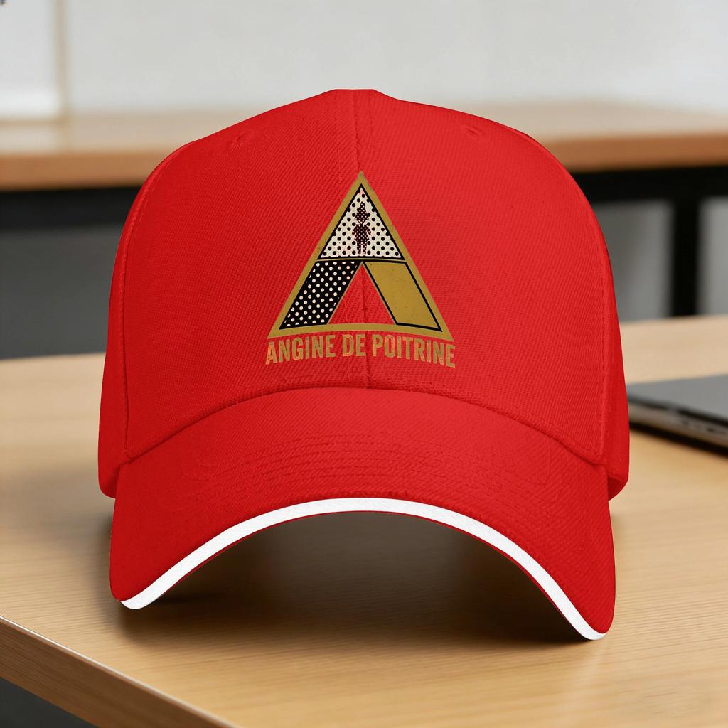 Angine de Poitrine Baseball Cap Unisex Women Print Trucker Hat Summer Fashion Kpop Rock Hot Sale Baseball Caps