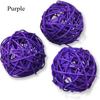 24Pcs Decorative Balls Wicker Rattan Balls 5CM for Vase Fillers Wedding Garden Hallway Party