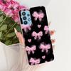 For Samsung Galaxy A32 4G 5G Samsung A33 5G A325F Phone Case Bow Pattern Colorful Butterfly Flower Soft Clear Silicone Casing