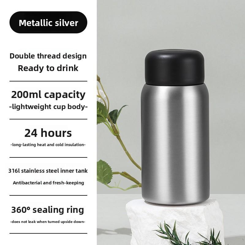 Style Portable Stainless Steel Insulated Cup With Hour Thermo For Students And Office Use