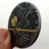 Greek and Ancient Egyptian Pyramid Sun God Commemorative Medal Magic Sky Illumination Trident Nickel Ancient Silver Coin Commemorative Coin