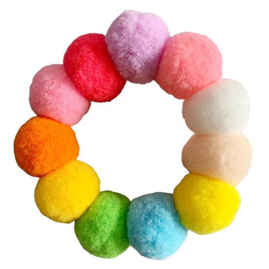 Кошка Разноцветные Плюшевые Шарики Ошейник Собака Кольцо на Шею Ремешок Аксессуары для Фотографии Питомцев