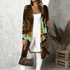 Plus Size Women Long Sleeve Open Front Loose Cardigan Comfortable Fashion Daily Outerwear