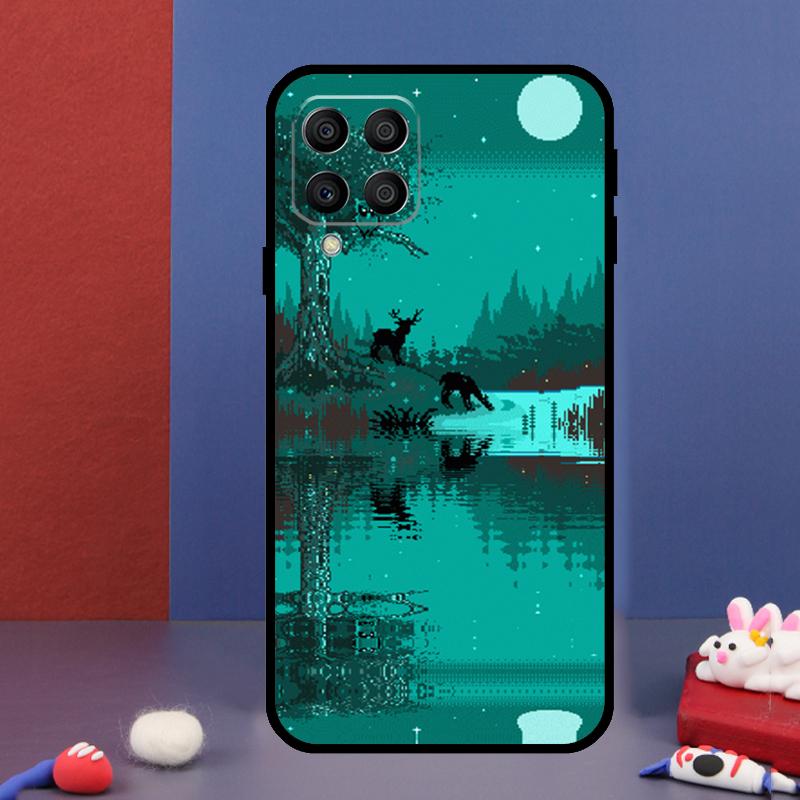 Art Pixel Aesthetic For Samsung Galaxy M33 M13 M23 M53 M15 M55 M31 M51 M14 M34 M54 M20 M30s M32 M52 Phone Case