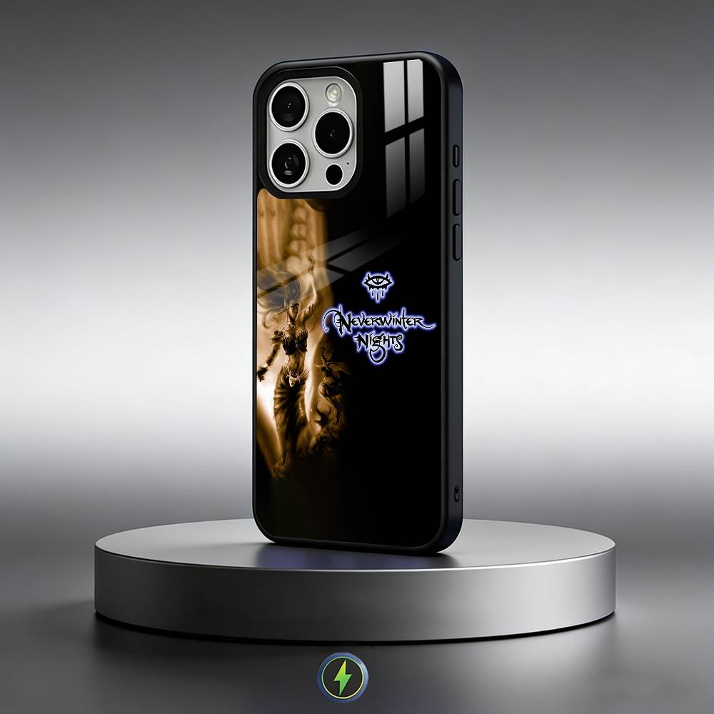 Чехол для телефона игры N-neverwinter nights Для iPhone17,16,15,14,13,12,11 Plus,Pro Max Магнитный Для Magsafe Беспроводная зарядка