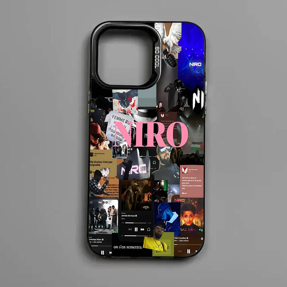 N-NIRO OX7 Phone Case for iPhone 17 16 Plus Pro Max 15 14 13 12 11 Matte Colorful Covers
