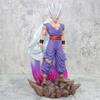 В наличии 37 см Аниме Dragon Ball Сын Гохан Режим Зверя ПВХ Фигурка Световая Основа Коллекционная Модель Игрушки Украшение